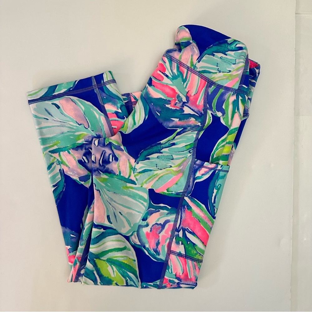 Lilly Pulitzer Weekender Cropped Luxletic Leggings, S